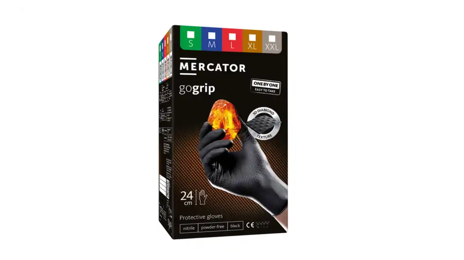 Manusi de Protectie Nepudrate MERCATOR® gogrip 100 bucati / cutie - Akitex Costume Medicale